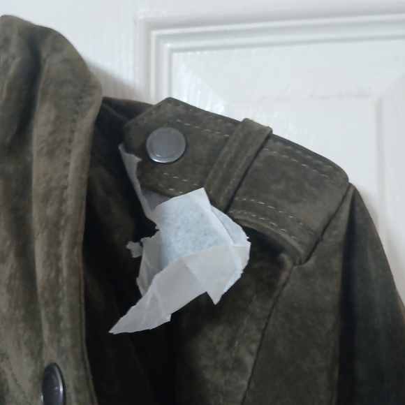 Silent New York Suede Leather Jacket - Picture 4 of 11